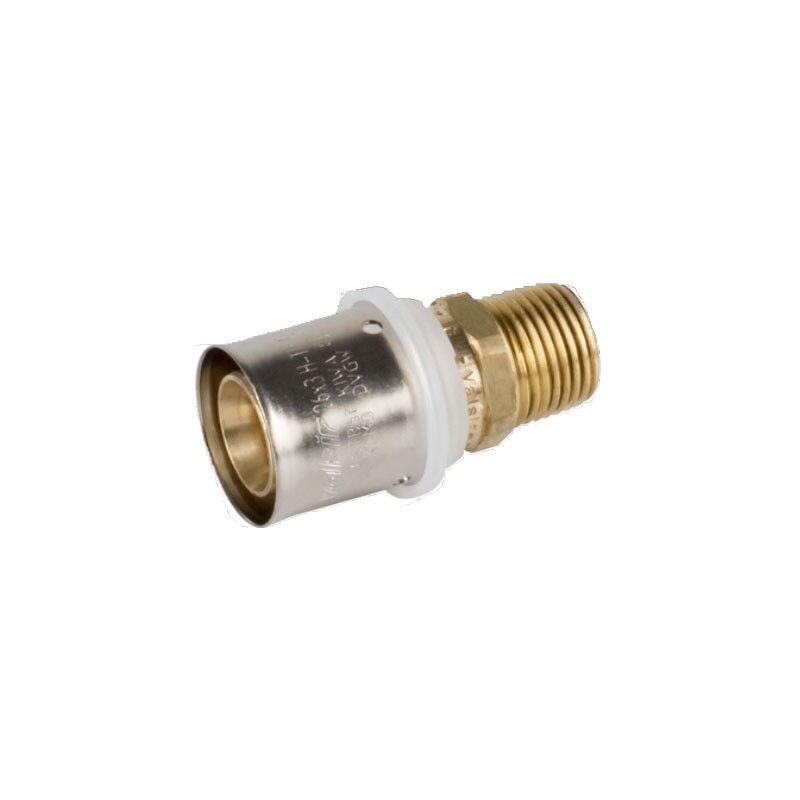 foto del prodotto valsir raccordo diritto maschio 40x3,5 x 1 1 4 pexal brass raccordo a pressare vs0130627