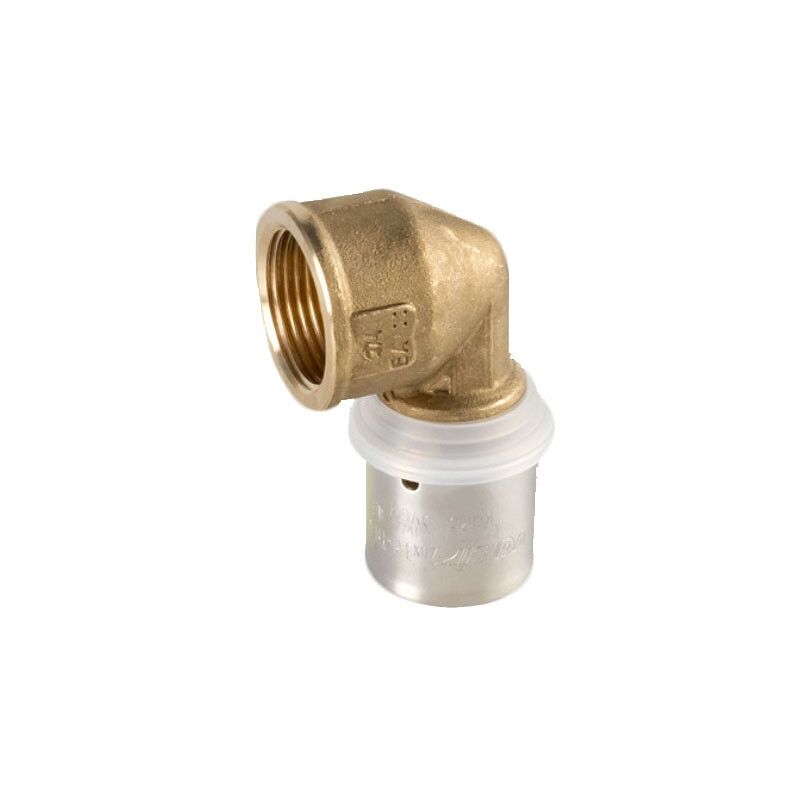 foto del prodotto valsir raccordo gomito femmina 20x2,5 x 1 2 pexal brass raccordo a pressare vs0170623