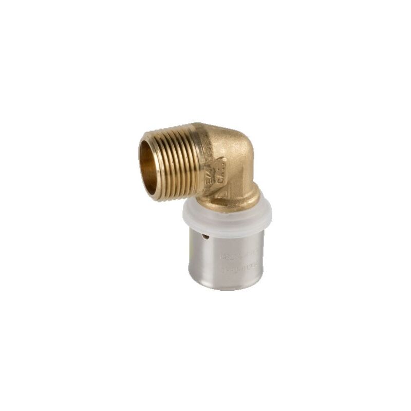 foto del prodotto valsir raccordo gomito maschio 26x3 x 1 pexal brass raccordo a pressare vs0170531