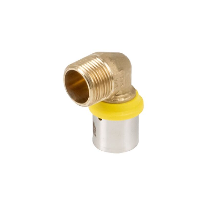 foto del prodotto valsir raccordo gomito maschio 26x3 x 3 4 pexal gas raccordo a pressare vs0180535