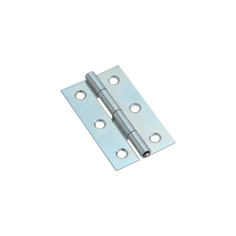 foto del prodotto valtoce cerniera stretta 323 acciaio zincato perno fisso mm 90x50x1,2