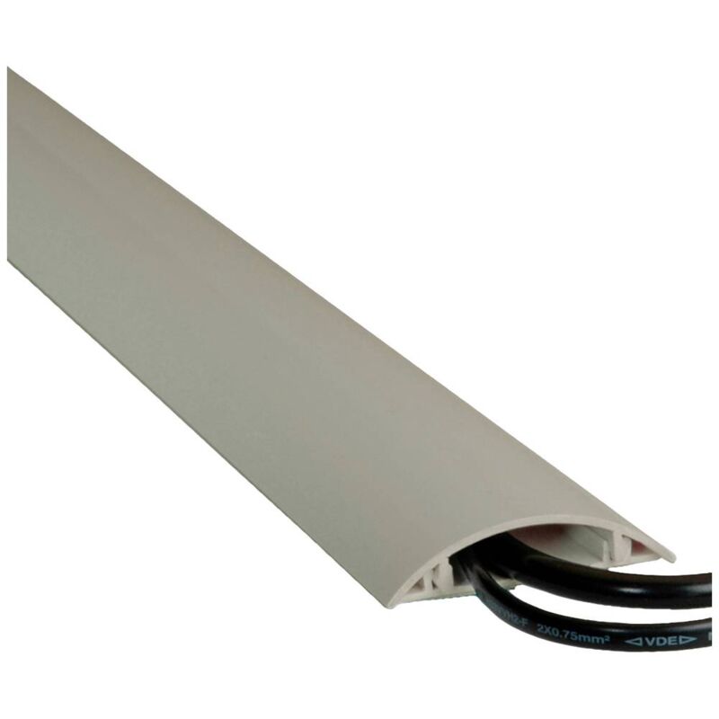 foto del prodotto value canalina passacavi grigio l x l x a 1000 x 60 x 15 mm 1 pz. 19.99.3235