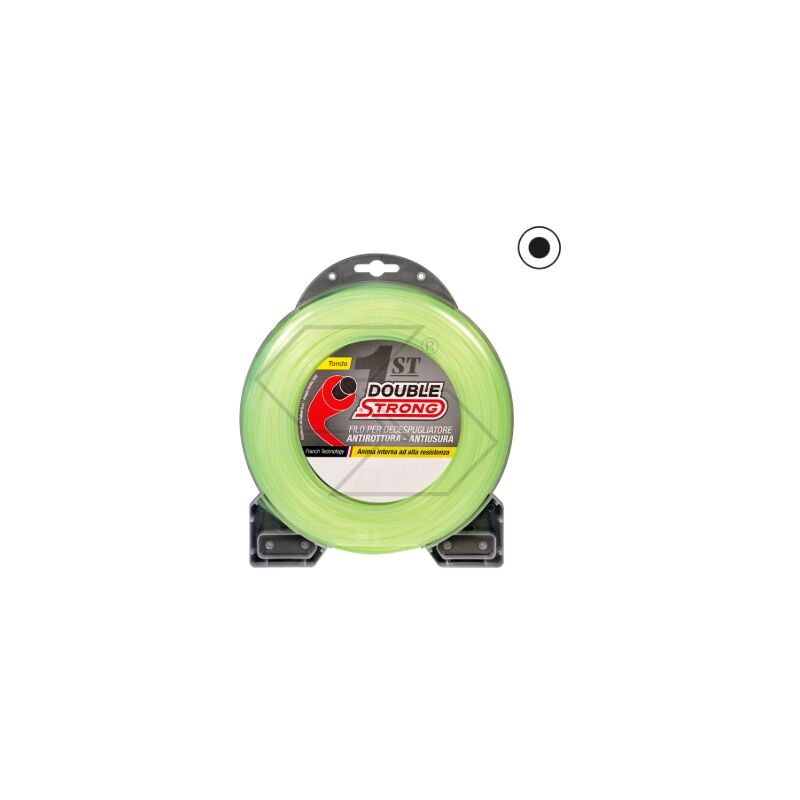 foto del prodotto valva filo per decespugliatore duble strong sezione tonda 3,0mm lunghezza 56 m