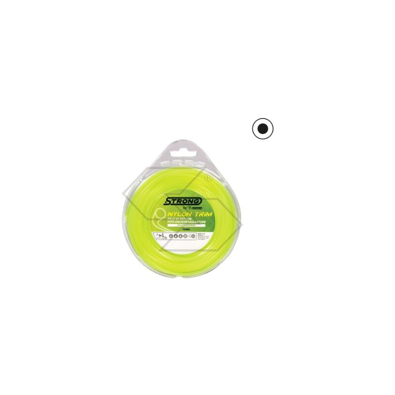 foto del prodotto valva filo per decespugliatore strong sezione tonda 3.0 mm lunghezza 15 m