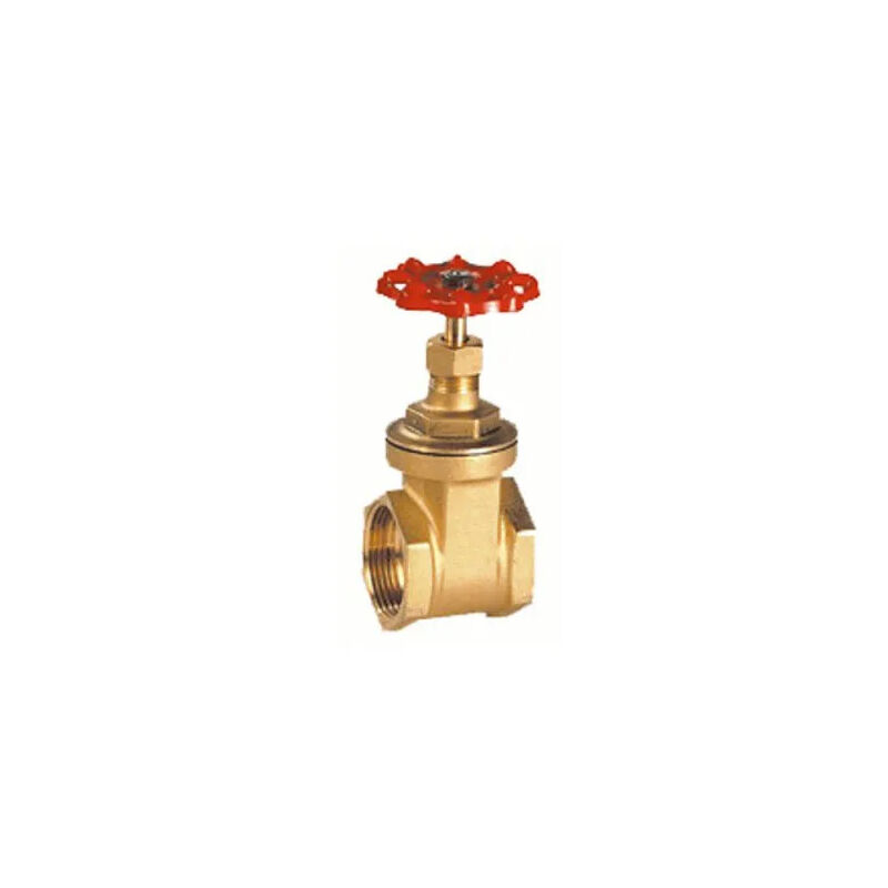 foto del prodotto valvola a saracinesca pn16, corpo in ottone, 26x34