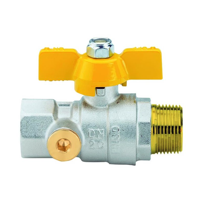 immagine 0 del prodotto valvola a sfera a passaggio totale per gas 1 2mf