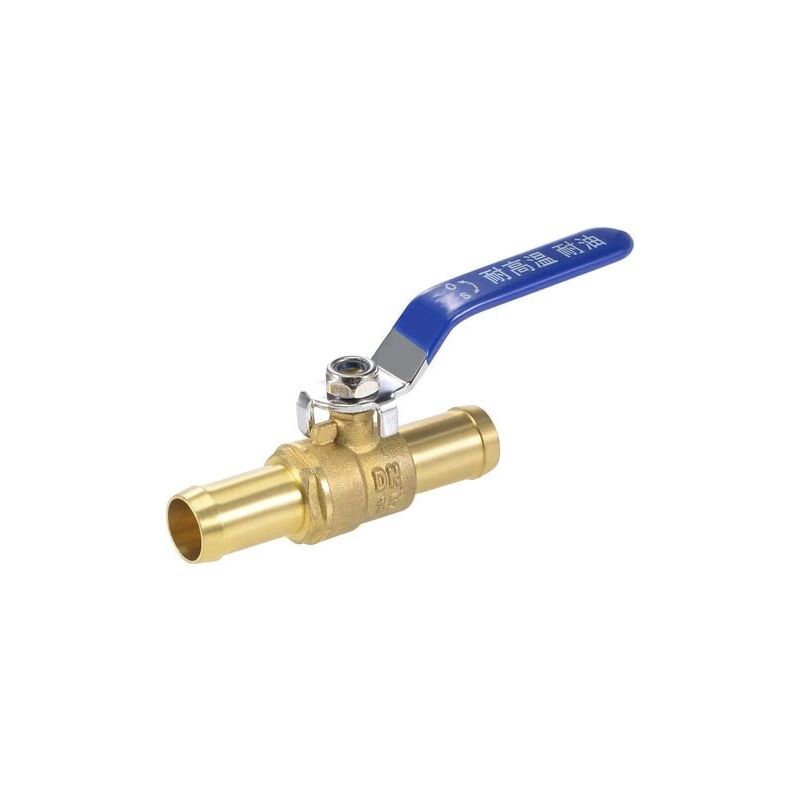 foto del prodotto valvola a sfera di intercettazione 19 mm portagomma a 19 mm portagomma tubo raccordi tubo 90 gradi maniglia di funzionamento, valvola in ottone,