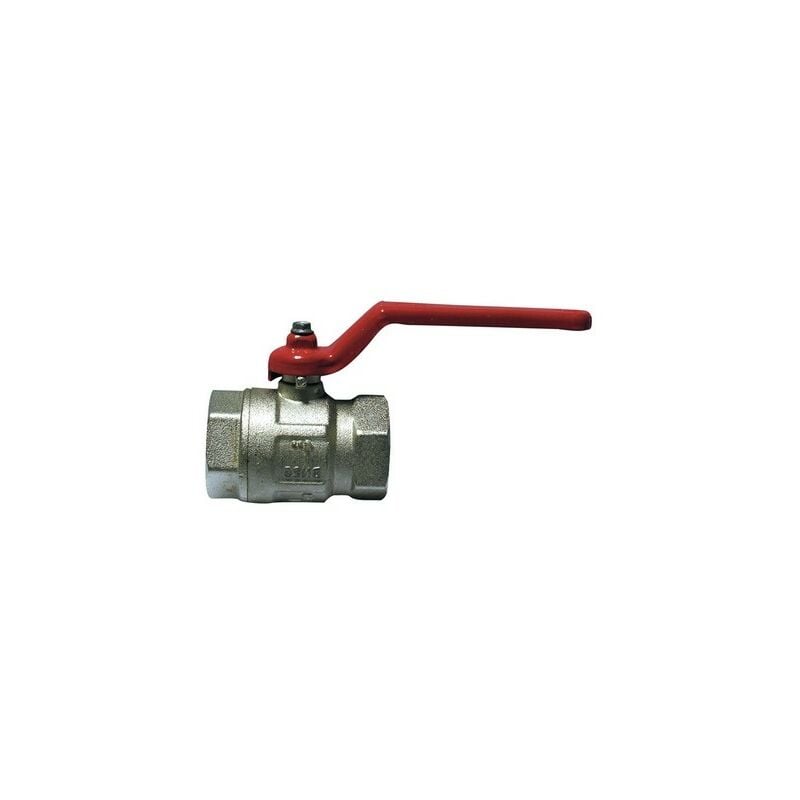 foto del prodotto valvola a sfera ff c leva rossa 1 dn 25 30 bar 435 psi
