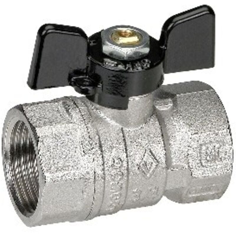 foto del prodotto valvola a sfera ff con farfalla 3 4 dn 20 f-brico