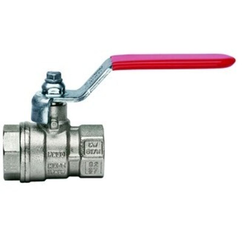 foto del prodotto valvola a sfera ff leva piatta 3 4 dn 20 30 bar 435 psi