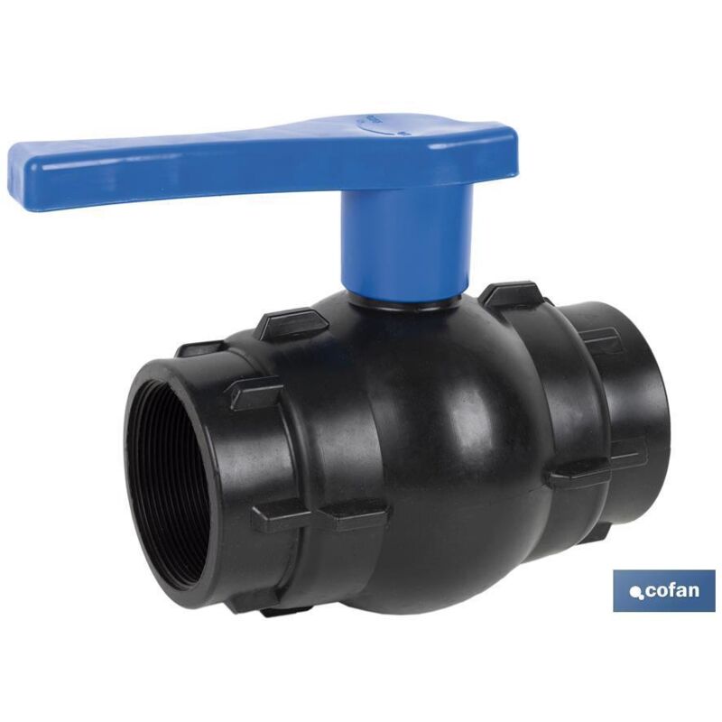 foto del prodotto valvola a sfera filettatura hh pp pn16 3 x 3