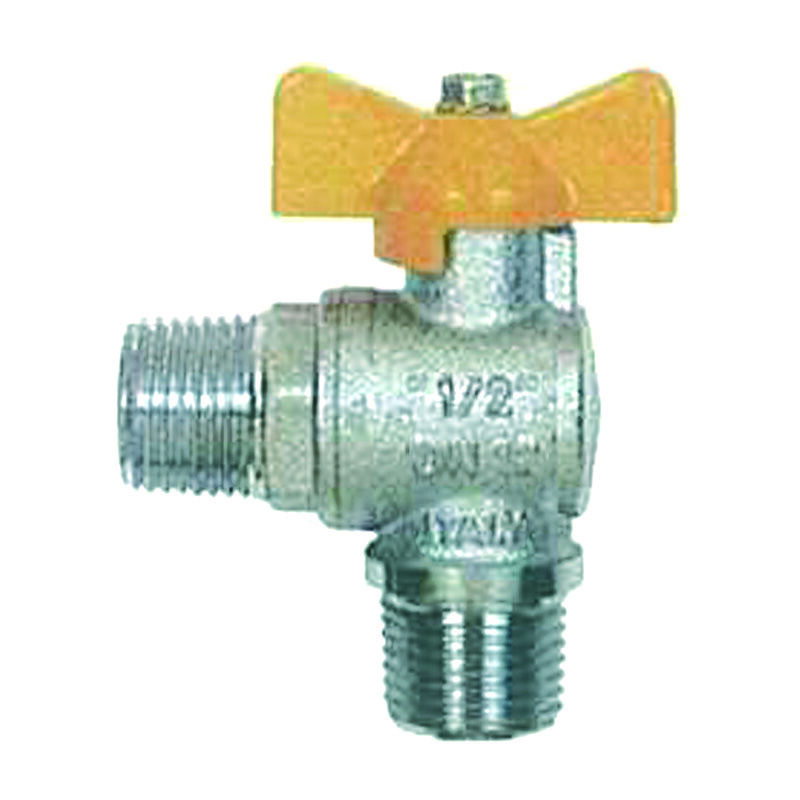 foto del prodotto valvola a sfera gas a squadra m m con maniglia a t art.060 mm 1 2