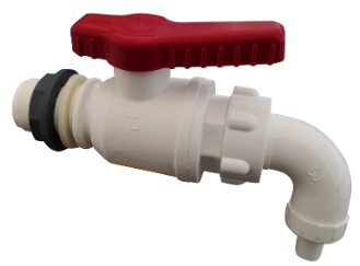foto del prodotto valvola a sfera nylon c racc. 1 x30 x mastelloni