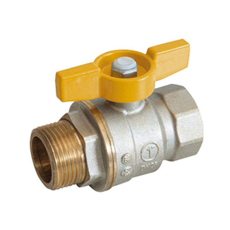 foto del prodotto valvola a sfera per gas giacomini g 1 2 f x g 1 2 m r734gax003