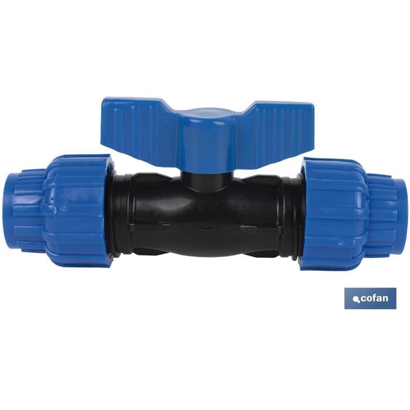 foto del prodotto valvola a sfera pp pn16 90 x 90