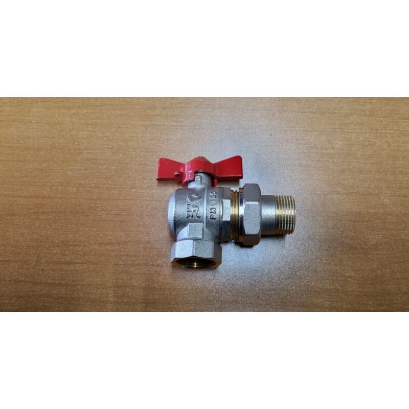 foto del prodotto valvola a sfera squadro ravani 3 4' mf con bocchettone e con farfalla