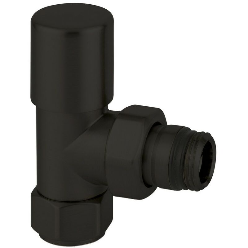 foto del prodotto valvola a squadra 1 2 termostatizzabile nero opaco arteclima 30812no nero opaco