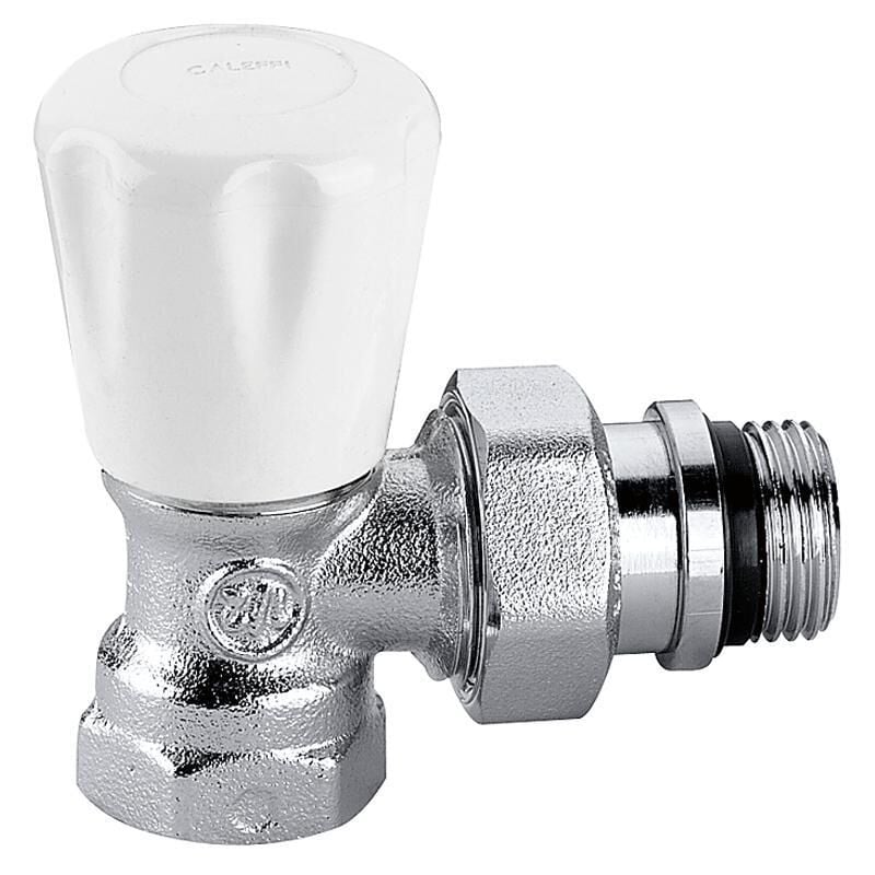 immagine 0 del prodotto valvola a squadra manuale per radiatori d 1 2 per tubi di ferro caleffi 411402