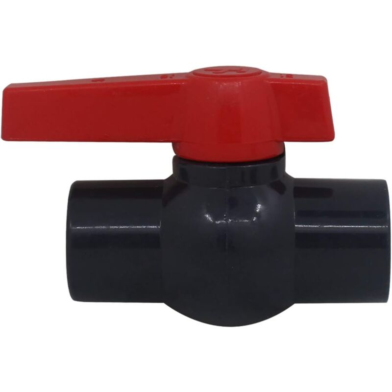foto del prodotto valvola adesiva in pvc da 63 mm, valvola a sfera, valvola a sfera per piscina