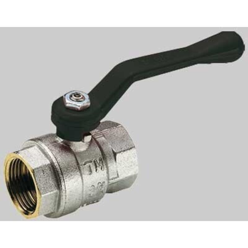 foto del prodotto valvola arresto a sfera in ottone con leva femmina femmina 3 8' bugatti