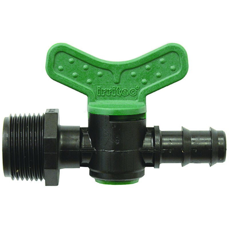 foto del prodotto valvola cilindro maschio e portagomma in polipropilene - mm.16x m 1 2