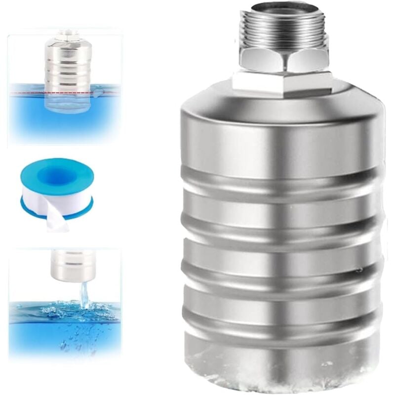 foto del prodotto valvola dell acqua, valvola galleggiante di controllo del livello dell acqua completamente automatica in acciaio inossidabile 304 y6a 6 minuti di
