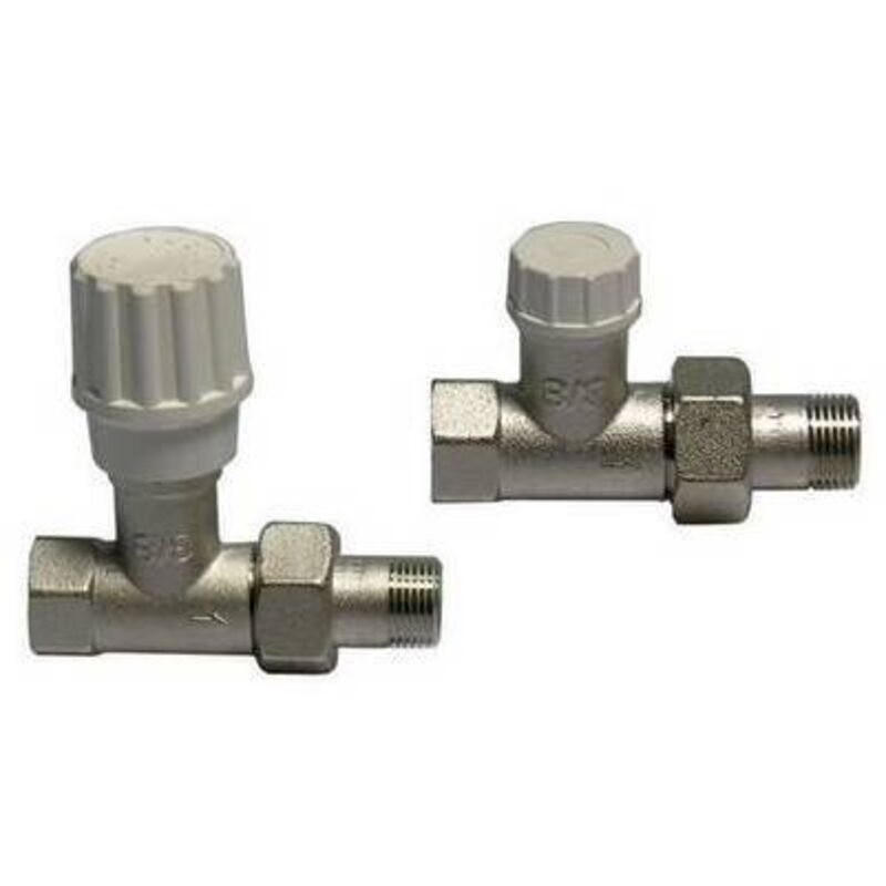 foto del prodotto valvola + detentore diritta attacco ferro 1/2 itap