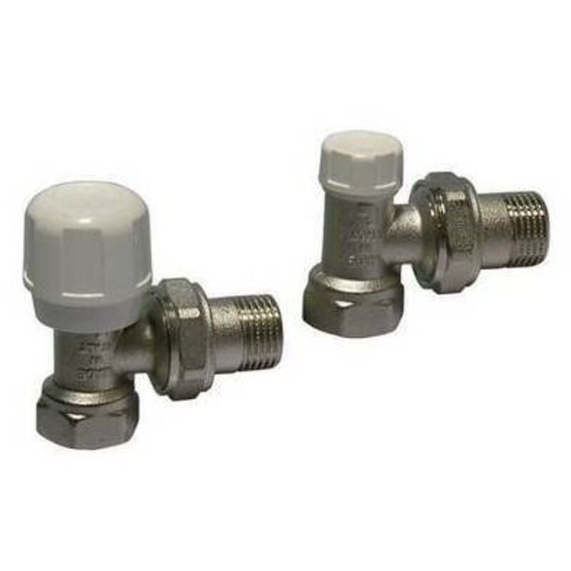 foto del prodotto valvola + detentore squadra attacco ferro 3/8 itap