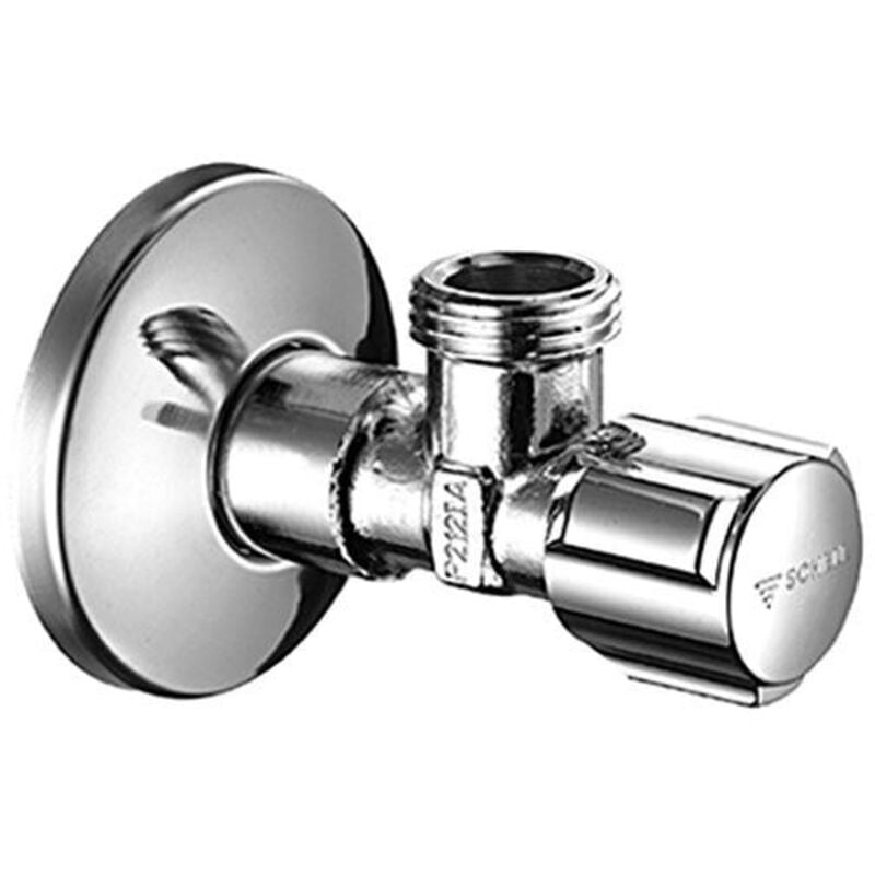 foto del prodotto valvola di controllo angolare comfort 1/2 x1/2 cromata con asag