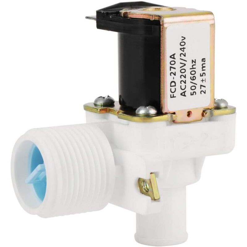 foto del prodotto valvola di ingresso dell acqua fcd 270a, elettrovalvola per lavatrice, ca 220 v 240 v, bspp 3 4 50 hz 60 hz