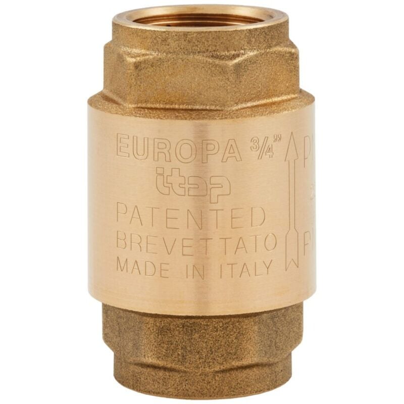 foto del prodotto valvola di ritegno europa 1 1 2 