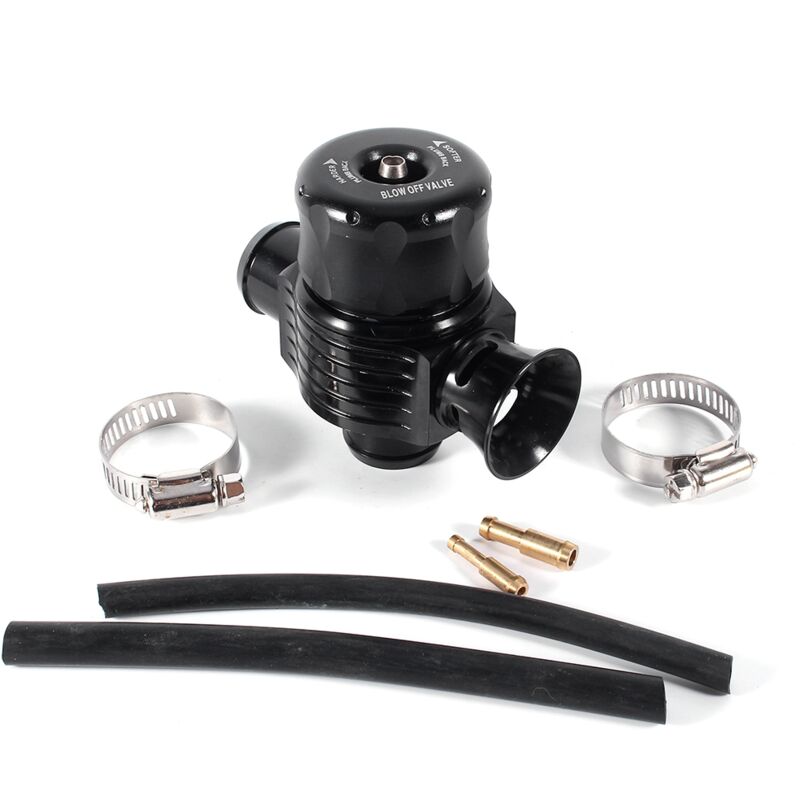 foto del prodotto valvola di scarico turbo bov con splitter a doppia porta per auto in alluminio universale da 25 mm eosnow