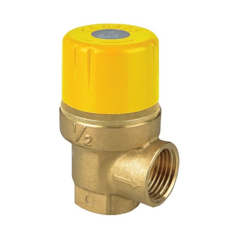foto del prodotto valvola di sicurezza a pressione a membrana per solare valvola di sicurezza a taratura fissa 6 bar 3 4'f t.e.160 c