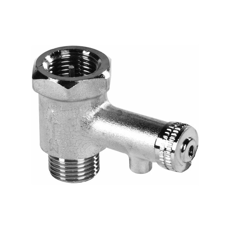 foto del prodotto valvola di sicurezza brevettata in ottone per scaldabagno 1 2 porta bini rubinetterie snc