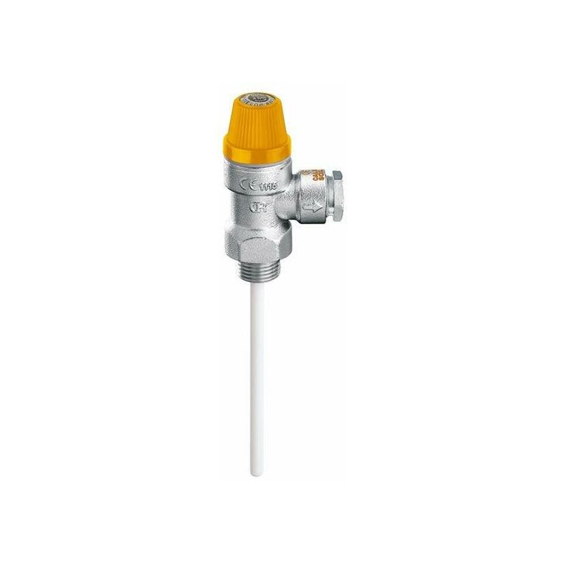 foto del prodotto valvola di sicurezza combinata temperatura e pressione caleffi 3094 3095 3 4 10 22