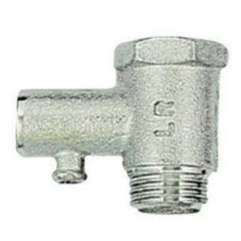 foto del prodotto valvola di sicurezza per sfogo acqua scaldabagno 1 2' mf