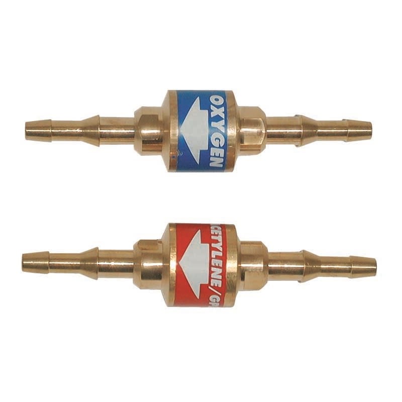 foto del prodotto valvola di sicurezza per tubi in gomma diametro 6 9 mm acetilene idrhaus