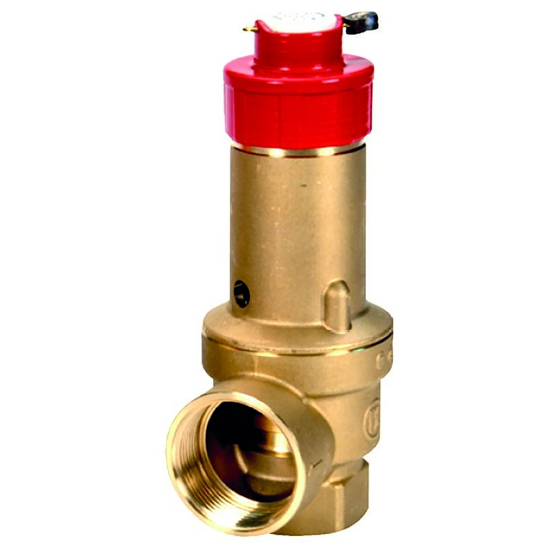 foto del prodotto valvola di sicurezza qualificata inail (ex ispesl) - attacchi 3/4 x 1 ff valv.sic.inail 3/4 x1 2.5 bar