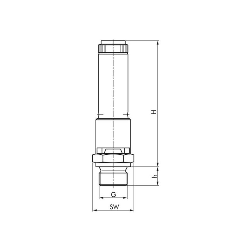 foto del prodotto valvola di sicurezza t v g 3 8 dn8 , 21,00 bar, ottone