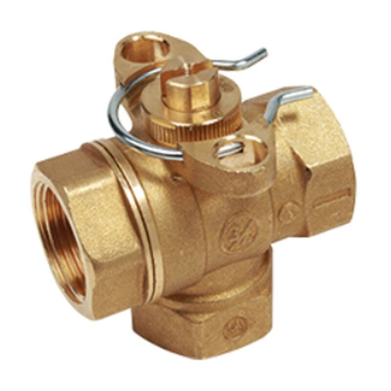 foto del prodotto valvola giacomini deviatrice a tre vie femmina 1 pollice r279dy025