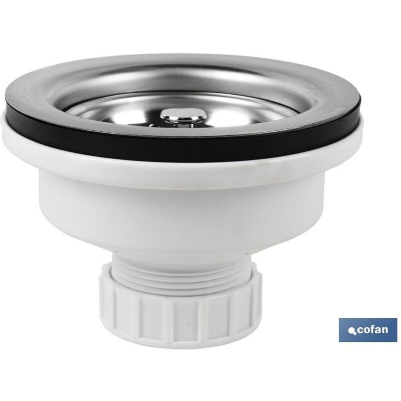 foto del prodotto valvola lavello 1 1/2 x 115 con griglia cestello