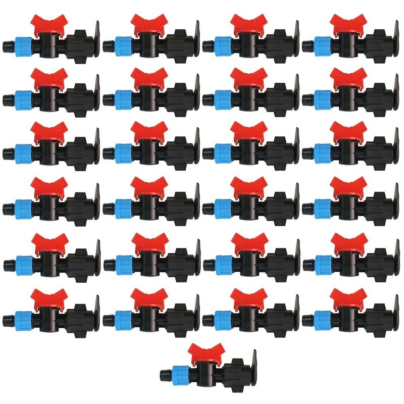 foto del prodotto valvola layflat per irrigazione a goccia nastro 16mm. confezione da 25 unit . offerta esclusiva