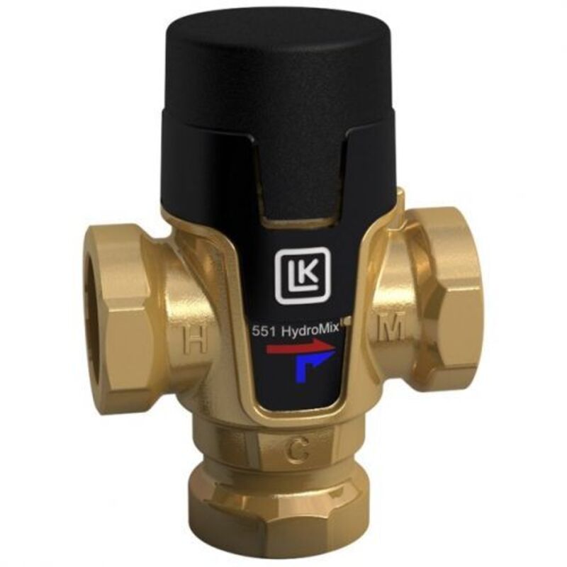 foto del prodotto valvola miscelatrice asimmetrica lk 551 hydromix 3 4 maschio 35 65 39419 