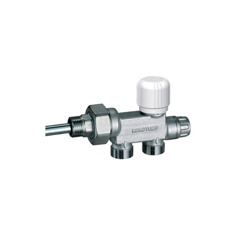 foto del prodotto valvola monotubo termostatizzabile cromata far 1 2 x 12 far