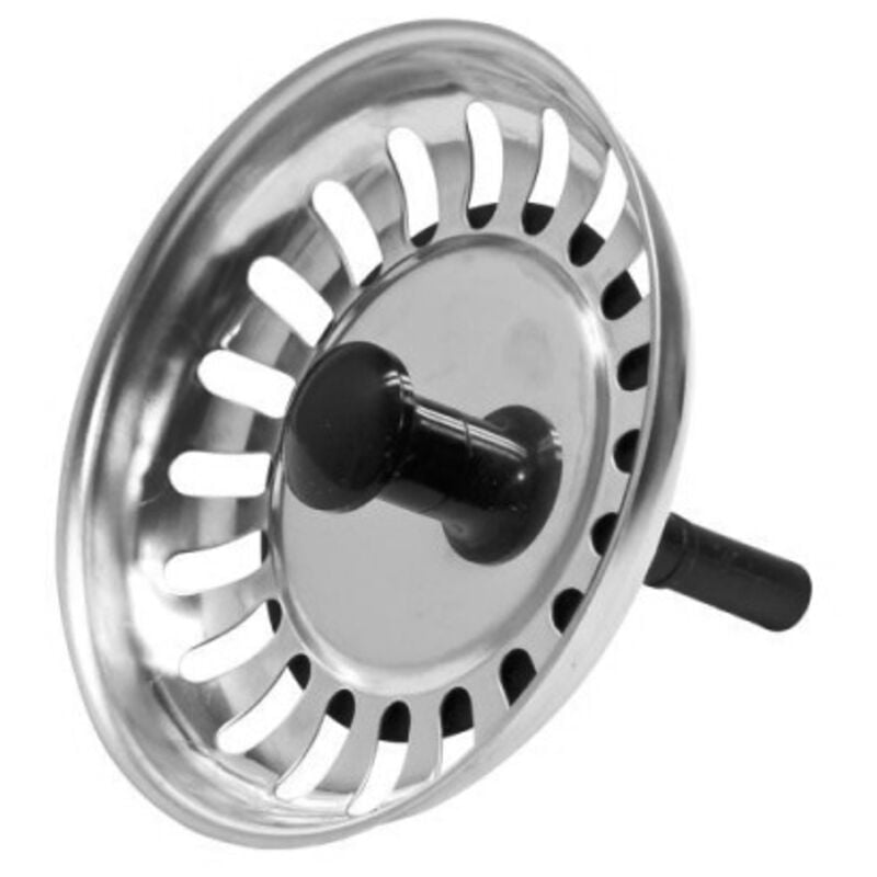 foto del prodotto valvola per albero in plastica con griglia per tappo lavello 115 3171