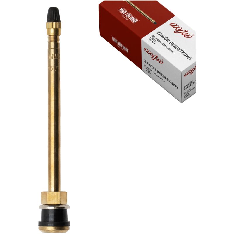 foto del prodotto valvola per ruote da camion tubeless tr574 lunghe 131 mm