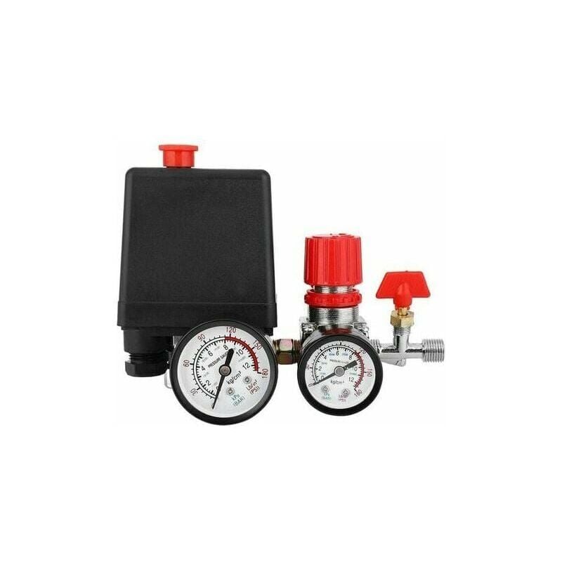 foto del prodotto valvola pressostato compressore aria pressostato compressore aria con regolatore manometro