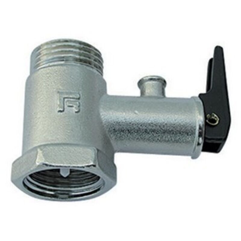 foto del prodotto valvola scaldabagno normale con leva scarico 1 2 -conf