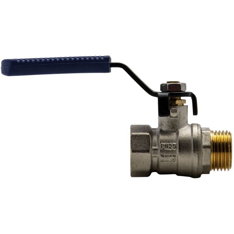 foto del prodotto valvola sfera ottone 1 4 giro maschio femmina 1 2 