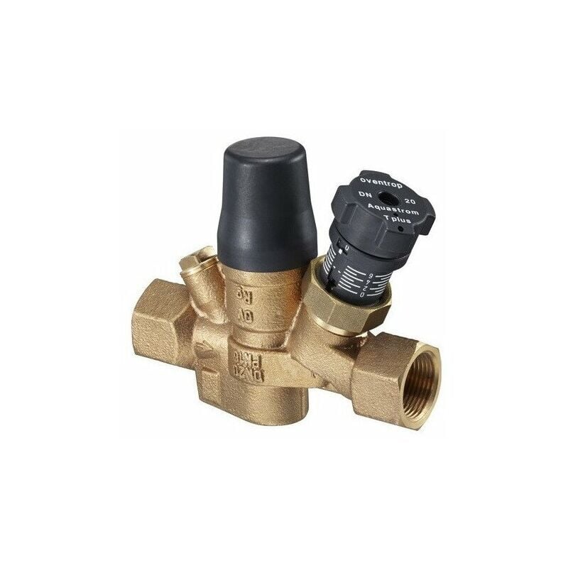 foto del prodotto valvola termostatica oventrop aquastrom t plus - senza isolamento e termometro, filettatura femmina su entrambi i lati, dn 15 - 4205604